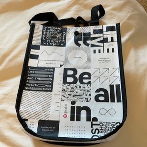 White small lulu lemon bag